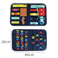 New Busy Book Children's Busy Board Dressing And Buttoning Learning Baby Early Education Preschool Sensory Learning Toy - Krosscanada