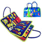 New Busy Book Children's Busy Board Dressing And Buttoning Learning Baby Early Education Preschool Sensory Learning Toy - Krosscanada