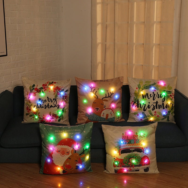 New Christmas series cartoon pillow - Krosscanada