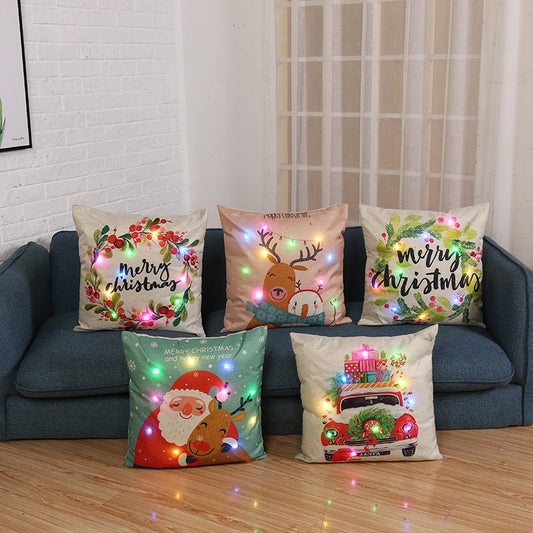 New Christmas series cartoon pillow - Krosscanada