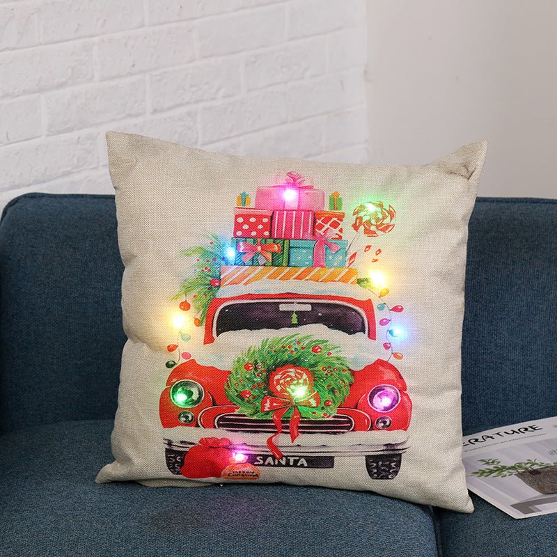 New Christmas series cartoon pillow - Krosscanada