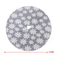 New Christmas Tree Skirt Snowflake Elk Plush Christmas Tree Apron - Krosscanada