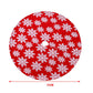 New Christmas Tree Skirt Snowflake Elk Plush Christmas Tree Apron - Krosscanada