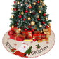 New Christmas Tree Skirt Snowflake Elk Plush Christmas Tree Apron - Krosscanada