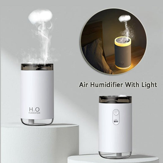New Creative Smoke Ring Jellyfish Humidifier Usb Car Diffuser Warm Night Light For Home Or Car - Krosscanada