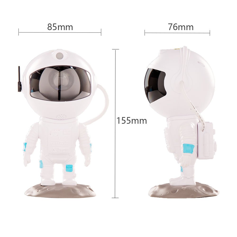 New Galaxy Projector Astronaut Starry Sky Projector Remote Control Bluetooth Music Laser - Krosscanada