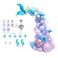 New Mermaid - Themed Birthday Party Latex Balloon Set - Krosscanada