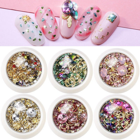 New Nail Art Jewelry Nail Diamond Nail Rivet - Krosscanada