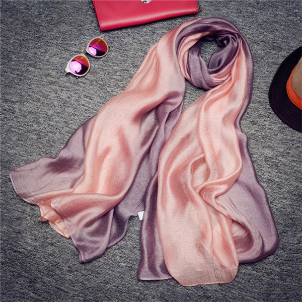 new Silk Scarf Winter Spring Cotton And Linen Pashmina Women - Krosscanada
