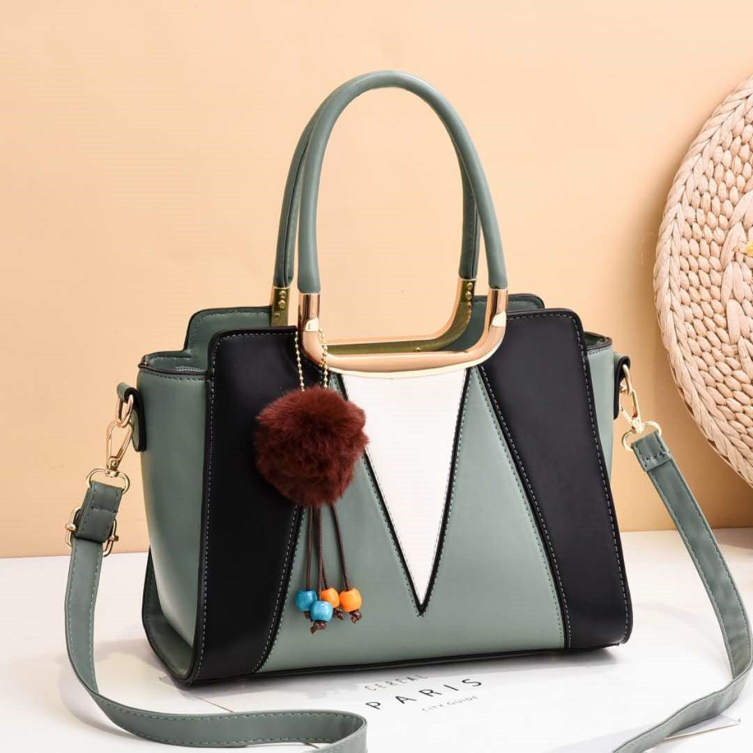 New Style Handbags, Handbags, Color Matching, Foreign Trade Ladies, All - Match Shoulder Messenger Handbags - Krosscanada