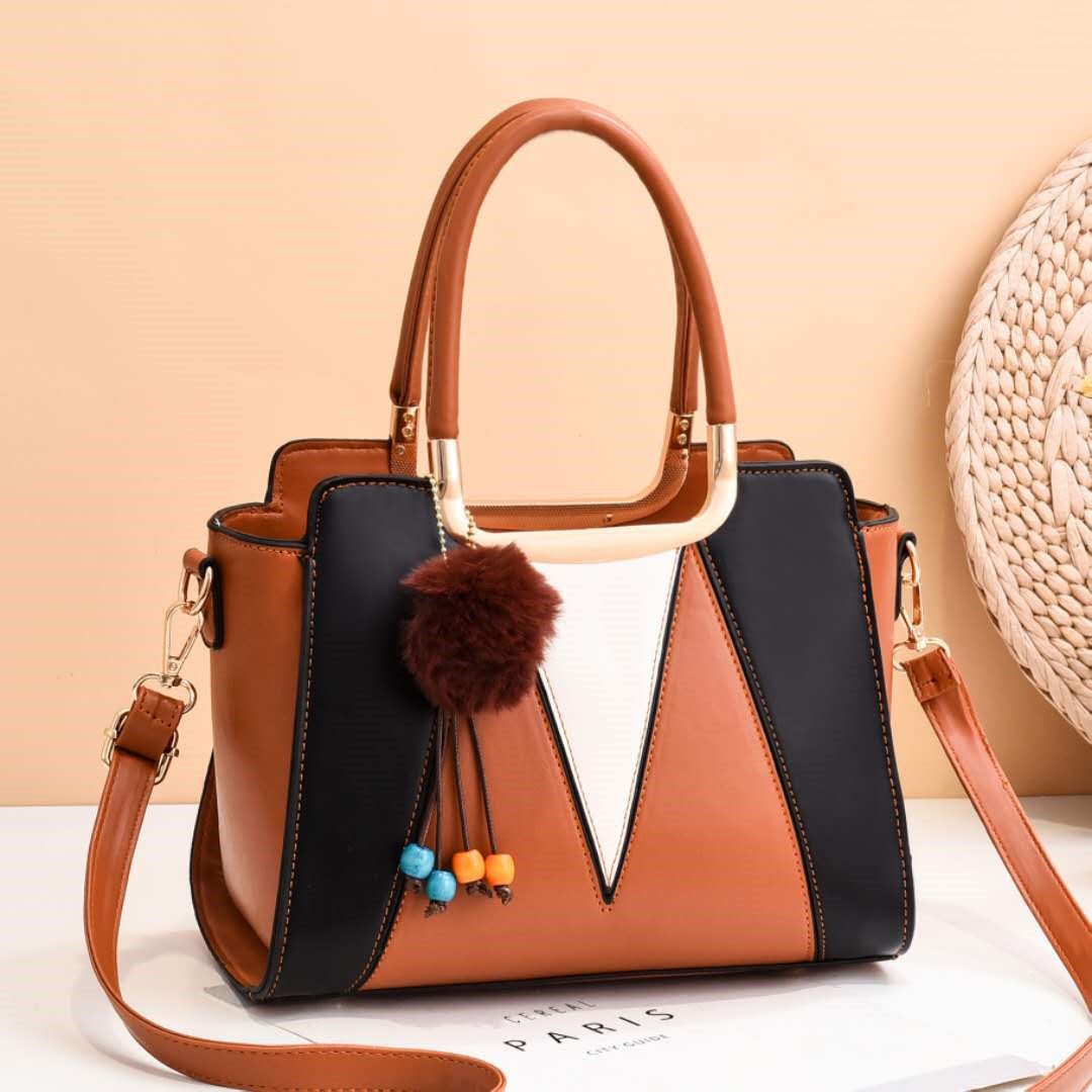 New Style Handbags, Handbags, Color Matching, Foreign Trade Ladies, All - Match Shoulder Messenger Handbags - Krosscanada
