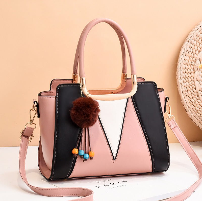New Style Handbags, Handbags, Color Matching, Foreign Trade Ladies, All - Match Shoulder Messenger Handbags - Krosscanada