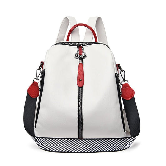 New Women Backpacks Soft Leather Backpack Fashion - Krosscanada