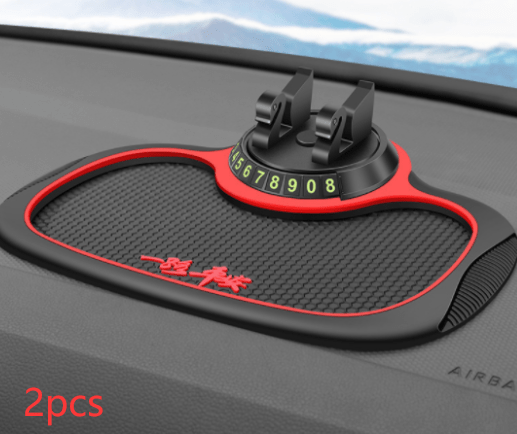 Non - Slip Car Phone Pad For 4 - in - 1 Car Parking Number Card Anti - Slip Mat Auto Phone Holder Sticky Anti Slide Dash Phone Mount - Krosscanada