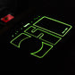 Non - Slip Car Phone Pad For 4 - in - 1 Car Parking Number Card Anti - Slip Mat Auto Phone Holder Sticky Anti Slide Dash Phone Mount - Krosscanada