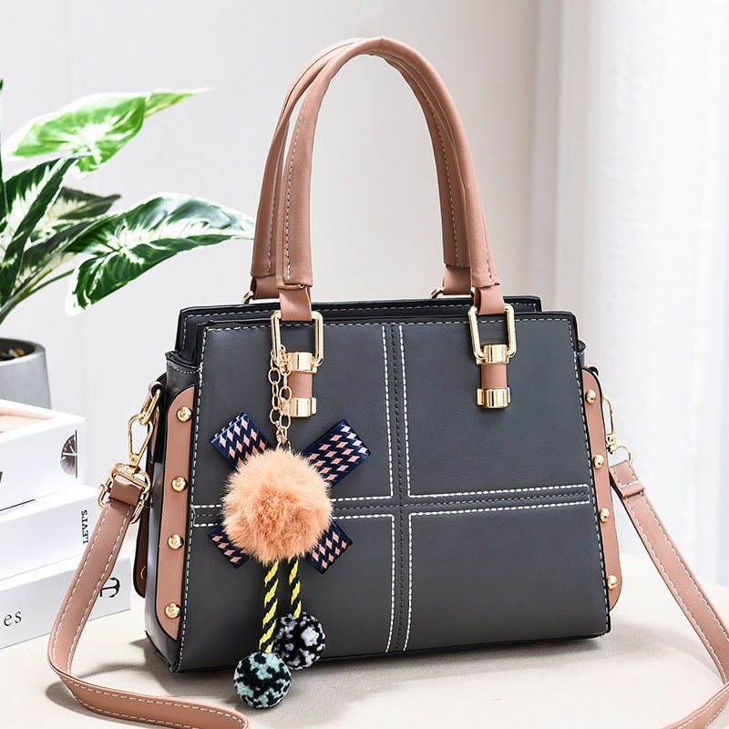 Oil Wax Leather Fashion Messenger Bag Personalized Ladies Shoulder Bag - Krosscanada