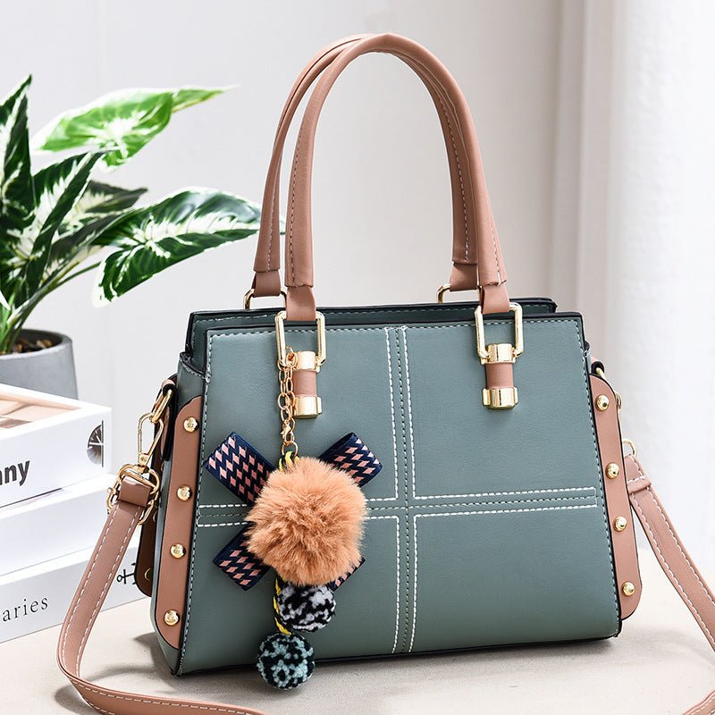 Oil Wax Leather Fashion Messenger Bag Personalized Ladies Shoulder Bag - Krosscanada