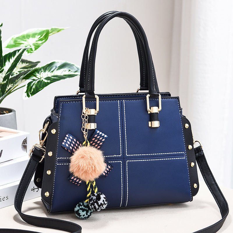 Oil Wax Leather Fashion Messenger Bag Personalized Ladies Shoulder Bag - Krosscanada
