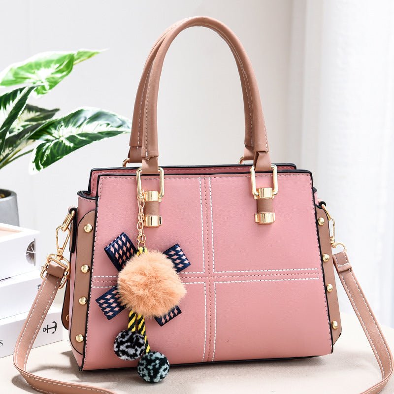 Oil Wax Leather Fashion Messenger Bag Personalized Ladies Shoulder Bag - Krosscanada