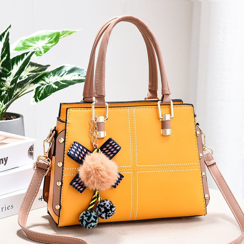 Oil Wax Leather Fashion Messenger Bag Personalized Ladies Shoulder Bag - Krosscanada