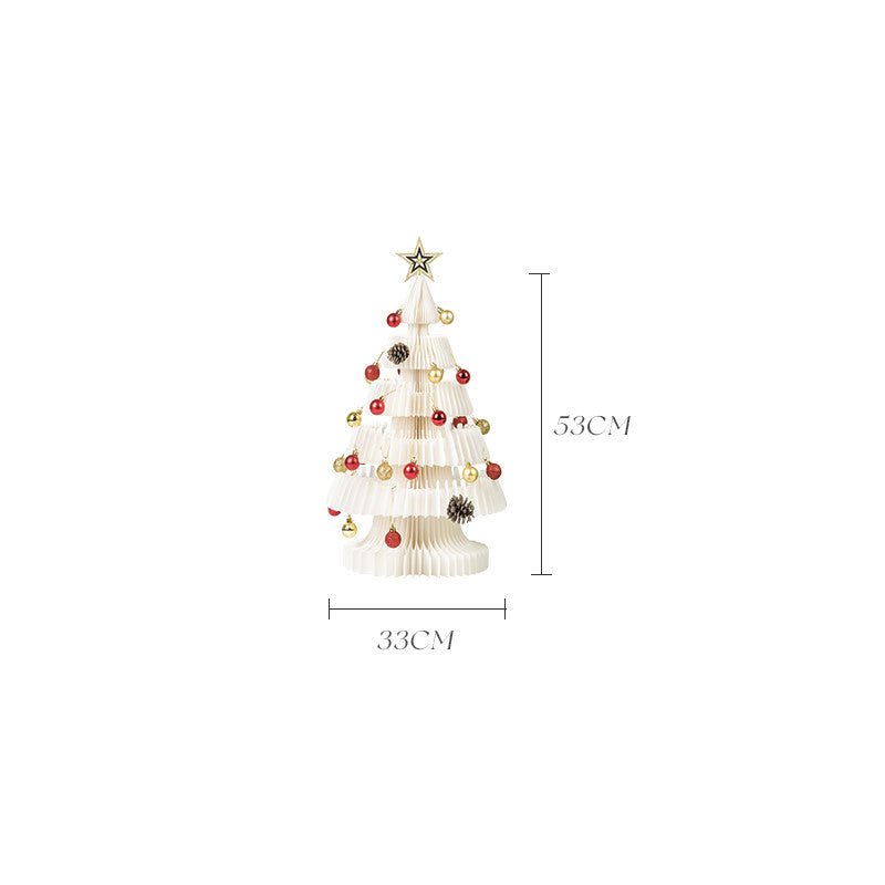 Origami Christmas Tree Decoration Creative Ornaments - Krosscanada