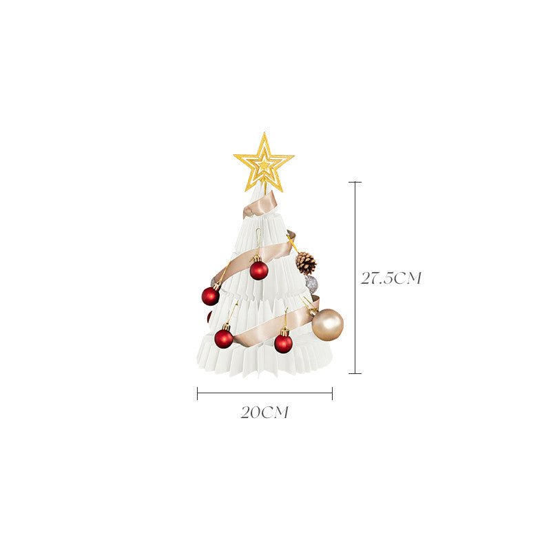 Origami Christmas Tree Decoration Creative Ornaments - Krosscanada