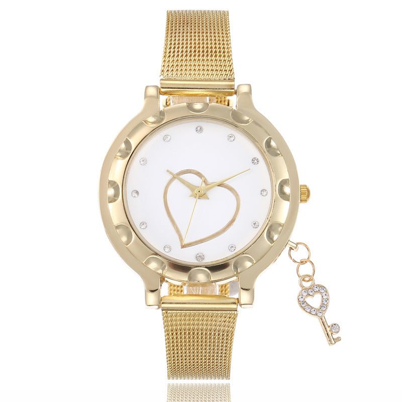 Owl Pendant Quartz Watch Watch Rhinestone Fashion - Krosscanada