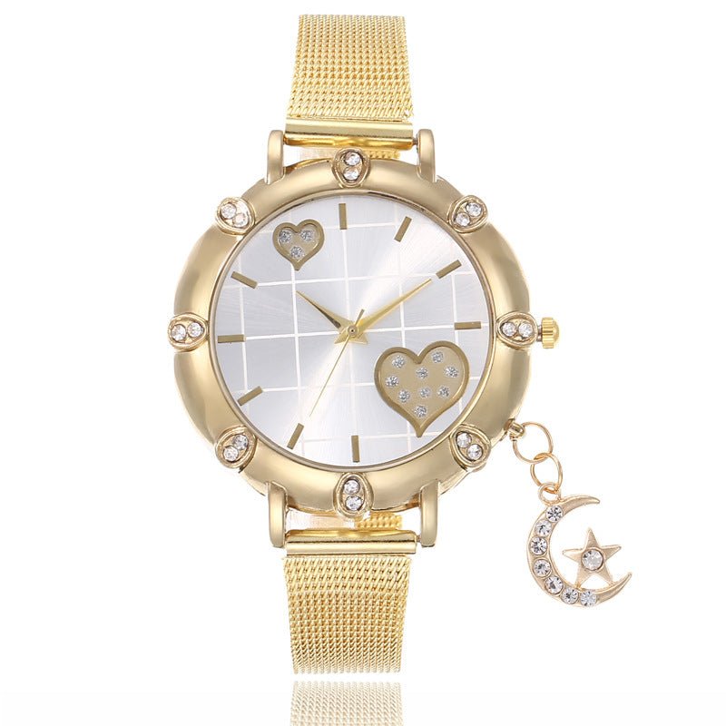 Owl Pendant Quartz Watch Watch Rhinestone Fashion - Krosscanada