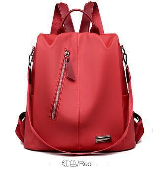 Oxford Cloth Backpack Nylon School Bag Women - Krosscanada