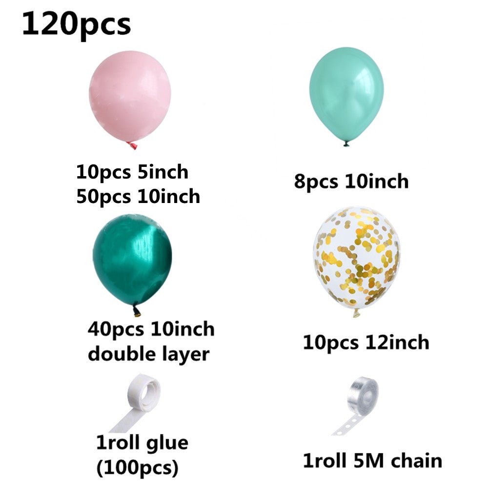 Party Balloon Decoration Deep Forest Party Decoration Arch Round Balloon Supplies - Krosscanada