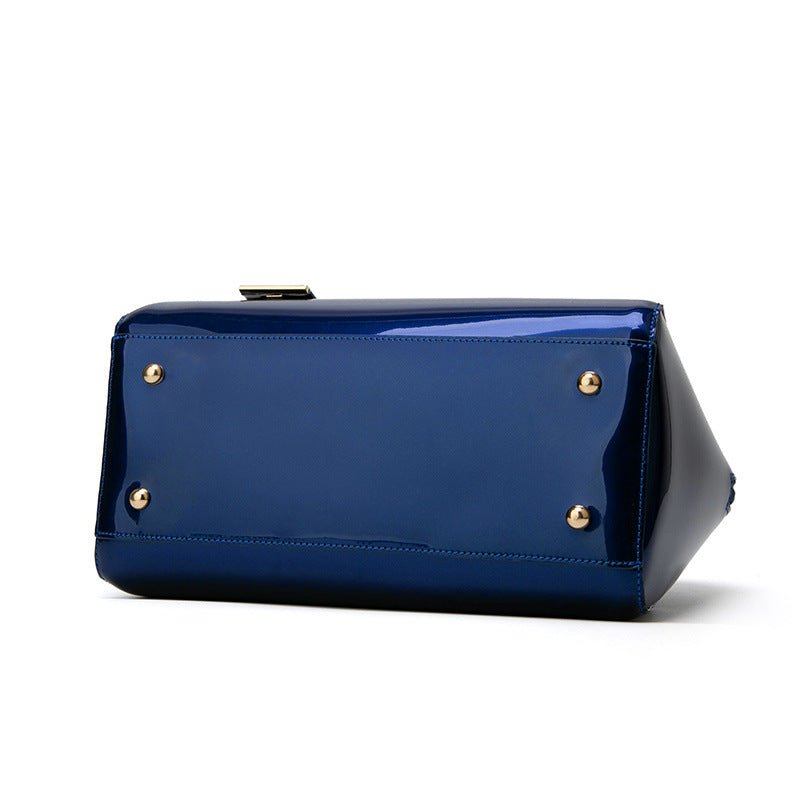 Patent Leather Handbags Shiny Handbag Fashion One - shoulder Diagonal Bag - Krosscanada