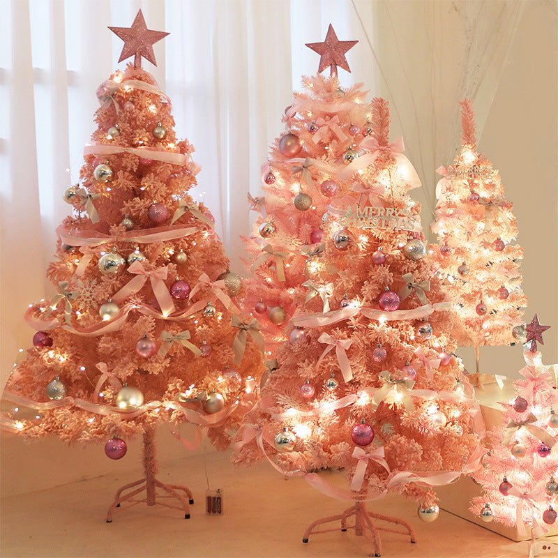 Pink Christmas Tree Decoration Ornaments Christmas Decorations For Home Xmas Happy New Year - Krosscanada