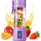 Portable Blender With USB Rechargeable Mini Kitchen Fruit Juice Mixer Home Simple Portable Electric Mini Juicer - Krosscanada