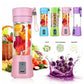 Portable Blender With USB Rechargeable Mini Kitchen Fruit Juice Mixer Home Simple Portable Electric Mini Juicer - Krosscanada