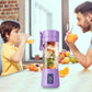 Portable Blender With USB Rechargeable Mini Kitchen Fruit Juice Mixer Home Simple Portable Electric Mini Juicer - Krosscanada