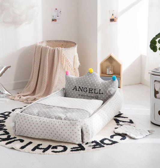 Portable Crib Middle Bed Neonatal Uterine Bionic Crib Detachable And Washable Adjustable Nursing Crib - Krosscanada