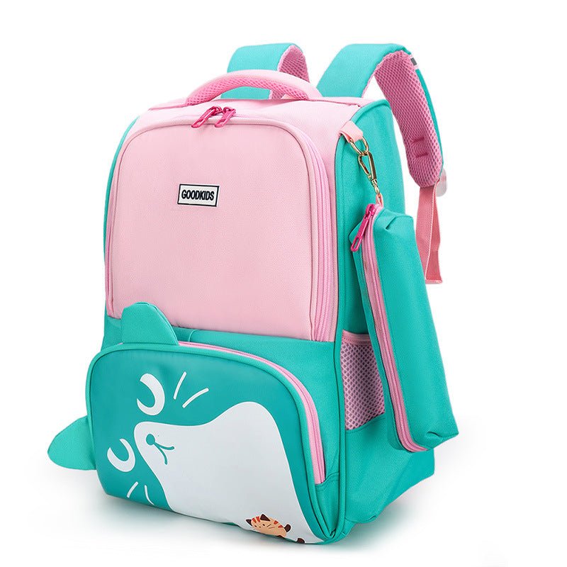 Primary School Schoolbag British College Style Large - capacity Spine Protection Backpack - Krosscanada