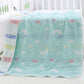 Printing Gauze Bath Towel Baby Blanket Quilt - Krosscanada