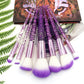 ZZDOG 7/10 High-Quality Professional Makeup Brushes Set Eyeshadow Powder Foundation Eyebrow Blending Cosmetic Beauty Tools Kit - KKscollecation