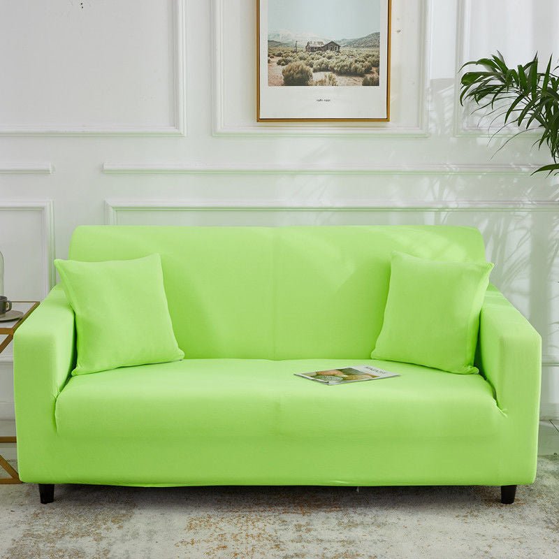Pure Color Stretch Sofa Cover All - Inclusive Universal Sofa Cover Sofa Cushion Fabric - Krosscanada