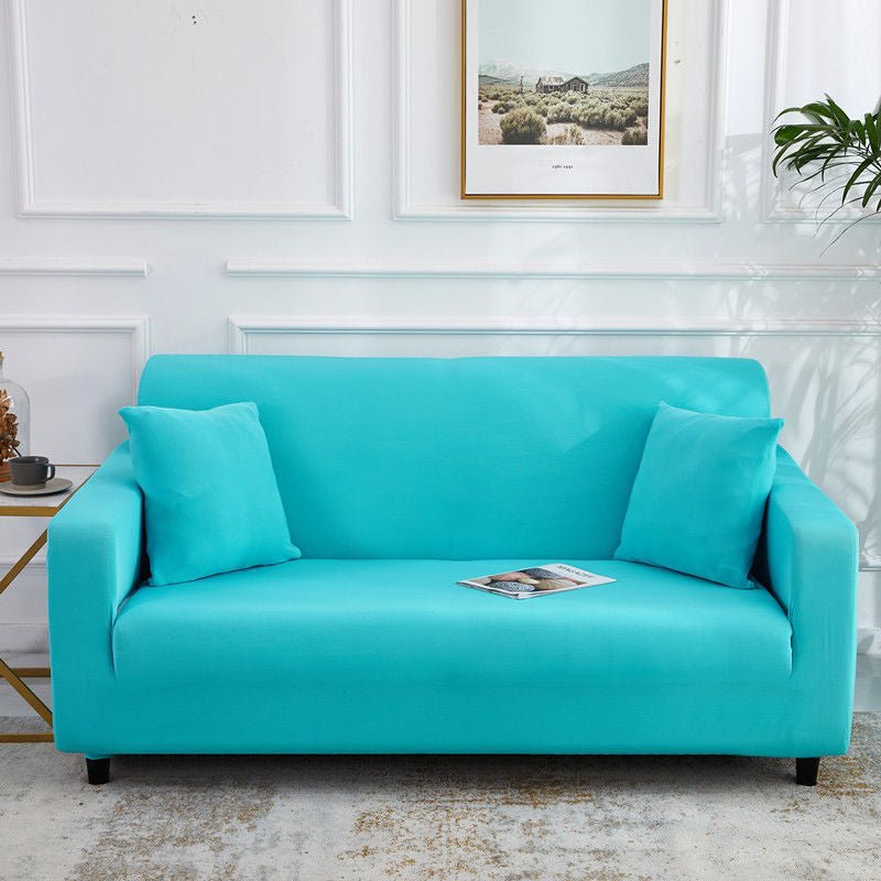 Pure Color Stretch Sofa Cover All - Inclusive Universal Sofa Cover Sofa Cushion Fabric - Krosscanada