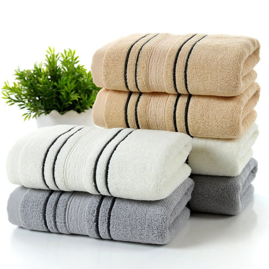Pure Cotton Thick Soft Absorbent Bath Towel - Krosscanada