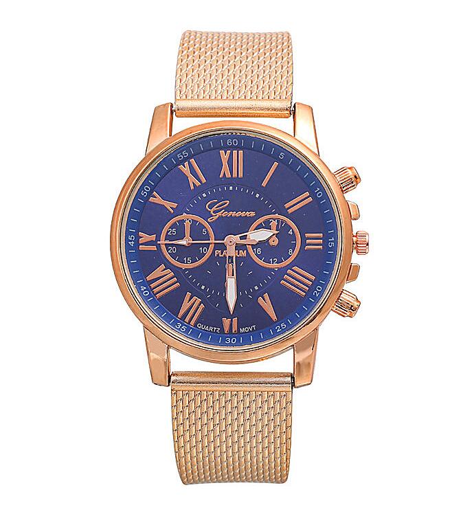 PVC multi - color face bracelet watch Roman digital face quartz watch WISH hot sale ladies Geneva watch - Krosscanada