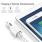 Quick Charge 3.0 Car Charger For Mobile Phone Dual Usb Car Charger Qualcomm Qc 3.0 Fast Charging Adapter Mini Usb Car Charger - Krosscanada