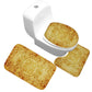 Receiving Bag Three - piece Toilet Bathroom Toilet Carpet Non - slip Absorbent Toilet Floor Mat Classic Pattern - Krosscanada