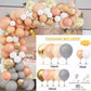 Retro Colored Irregular Balloon Arch Garland - Krosscanada