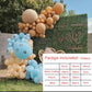 Retro Colored Irregular Balloon Arch Garland - Krosscanada