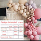 Retro Colored Irregular Balloon Arch Garland - Krosscanada