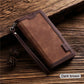 Retro Stitching Mobile Phone Leather Case - Krosscanada