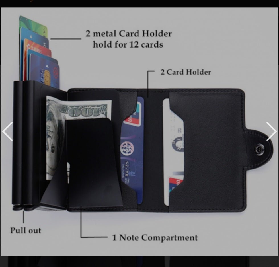 Rfid automatic pop wallet - Krosscanada